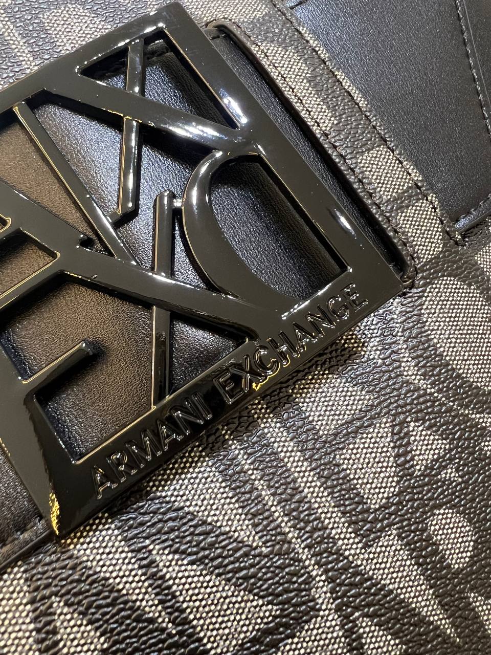 Armani Exchange Logo Printed Tote Bag