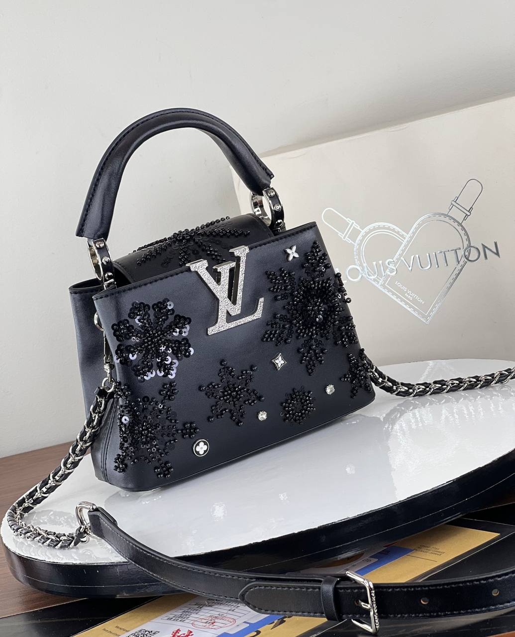 Louis Vuitton Studded Hanbag