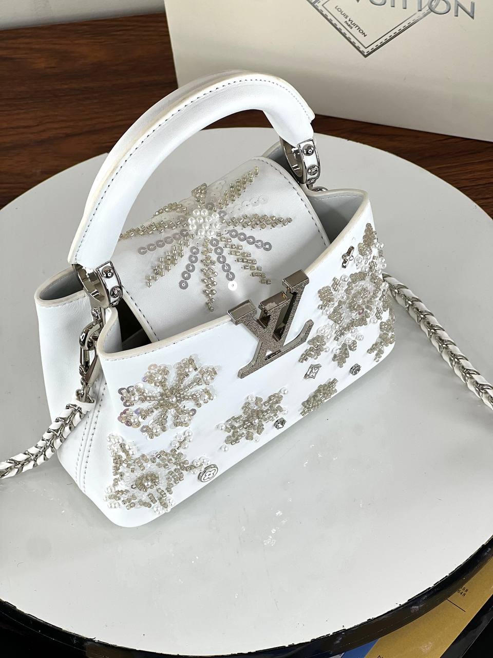 Louis Vuitton Studded Hanbag