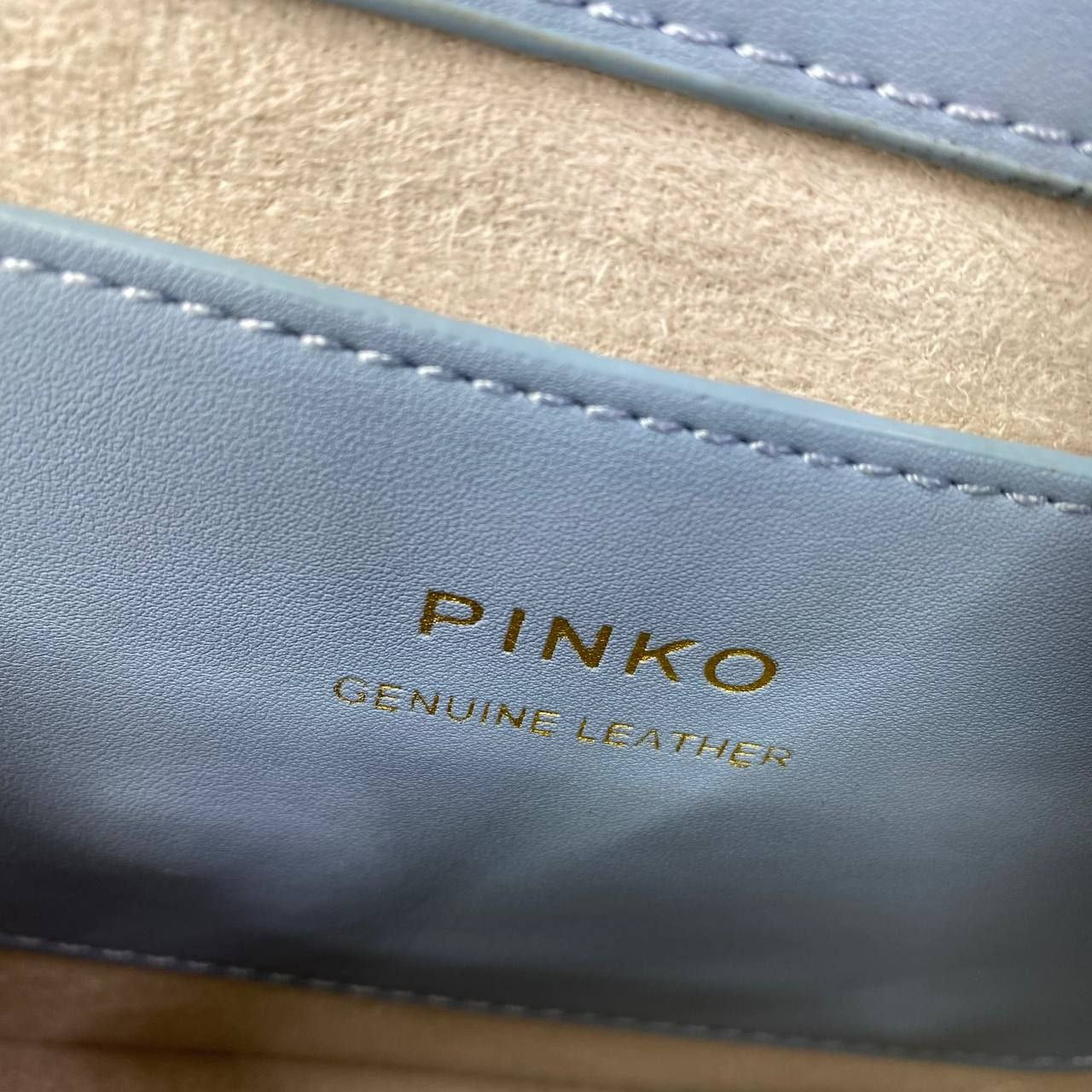 Pinko Love Birds Black Studded Shoulder Bag