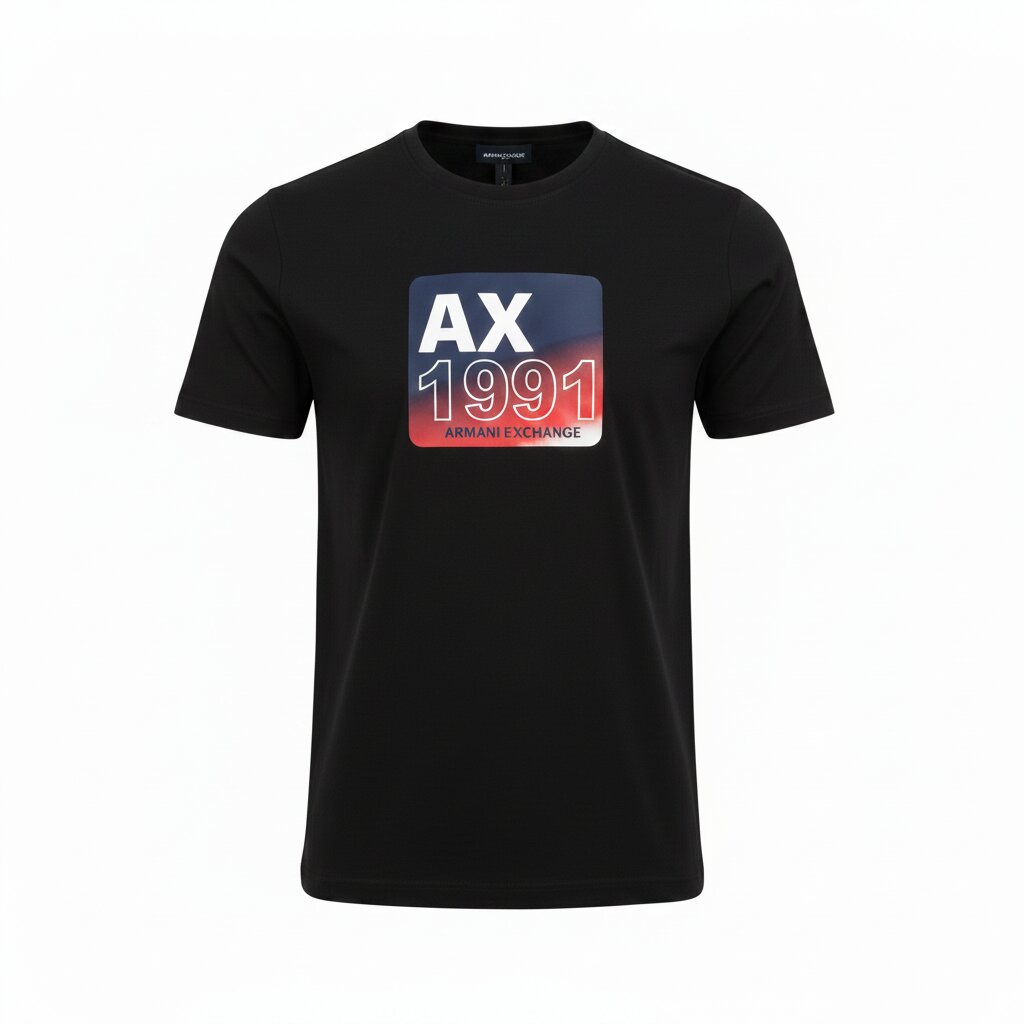 トップス 1991ss armani exchange bolt T shirts Armani Exchange AX 1991 Graphic T-Shirt | Designer Menswear