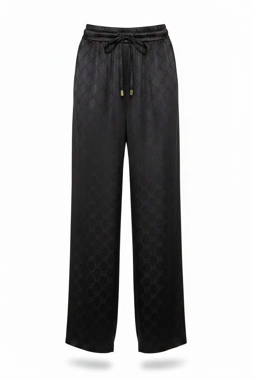 Gucci GG Monogram Satin Silk Co-ord Set