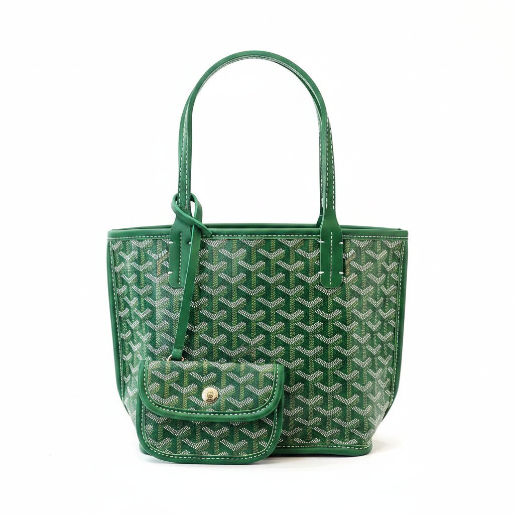 goyard-Green-tote size 21↕️ X 28↔️