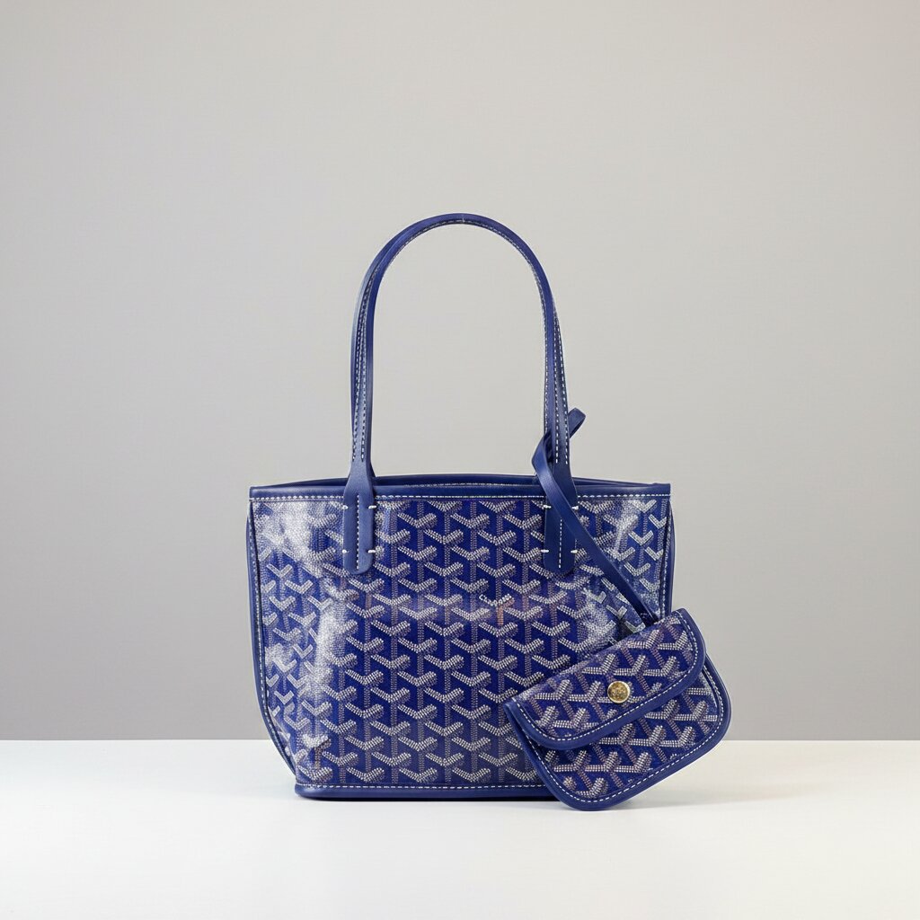 Goyard Double Face Tote Bag with Mini Pouch