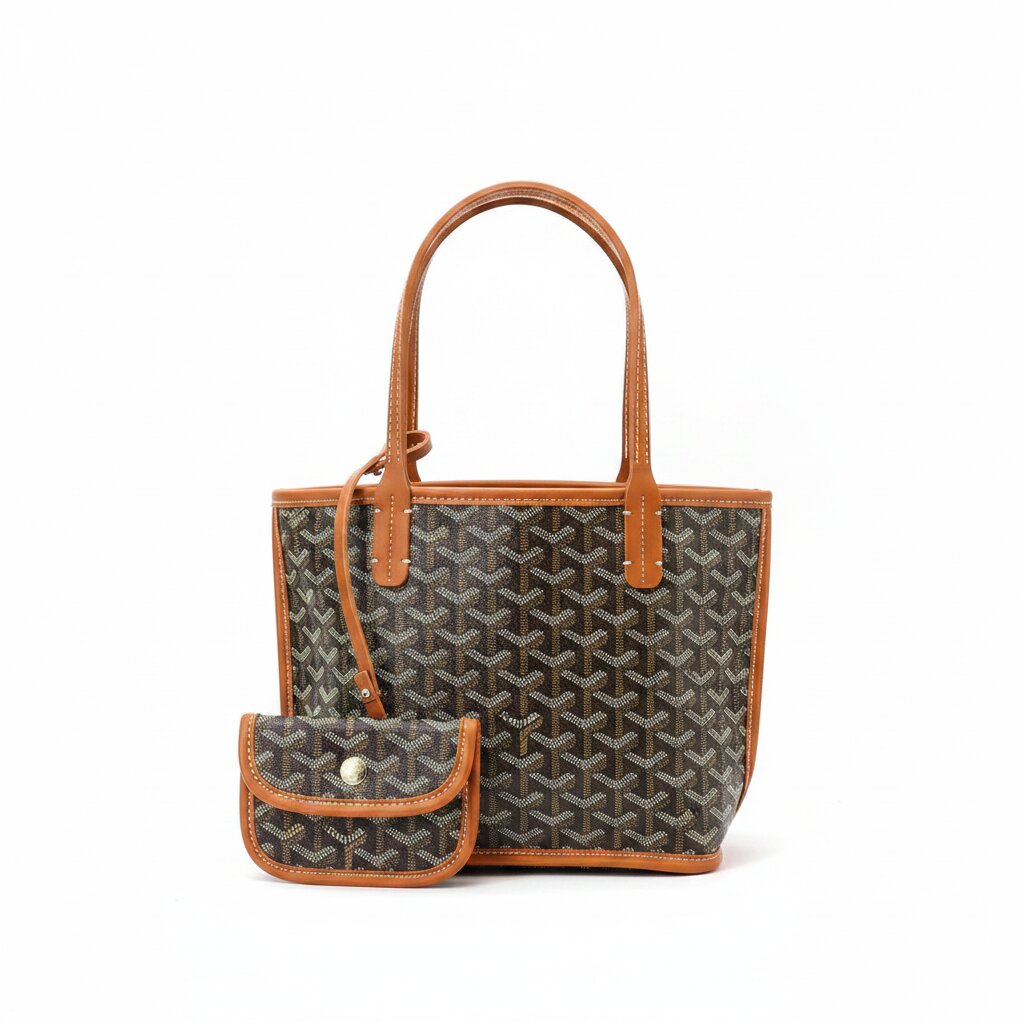 goyard-Tan-tote size 21↕️ X 28↔️