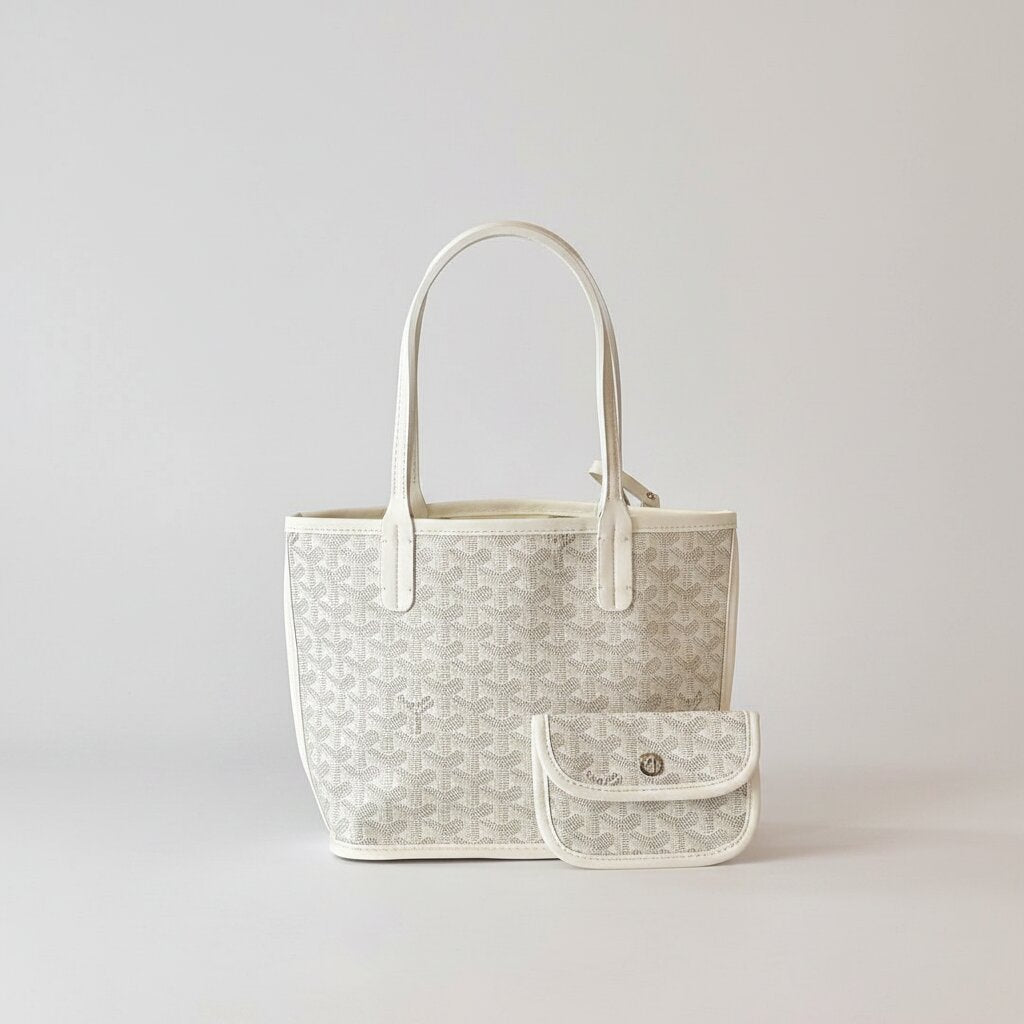 Goyard Double Face Tote Bag with Mini Pouch