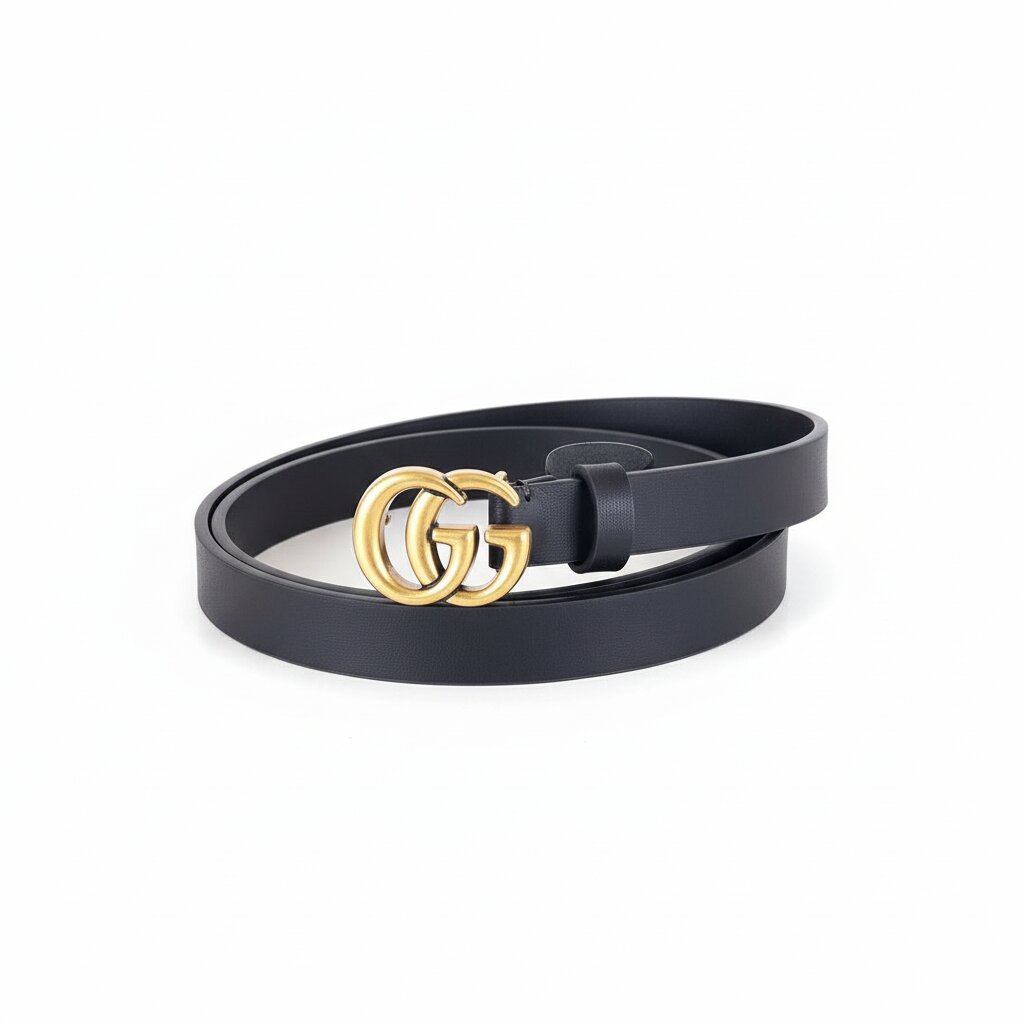 Designer Luxury Leather Belt Collection - Gucci, YSL, Dior