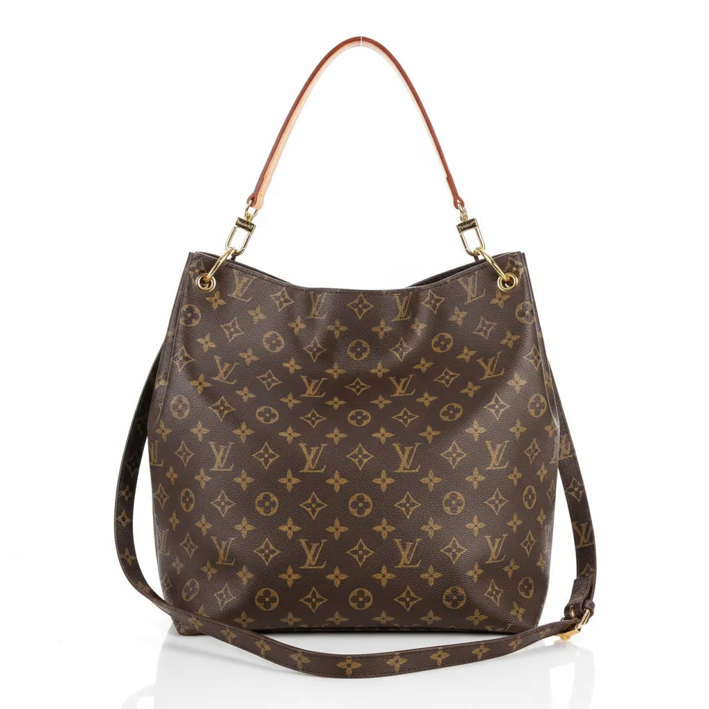 Louis Vuitton Monogram Graceful MM Hobo Bag