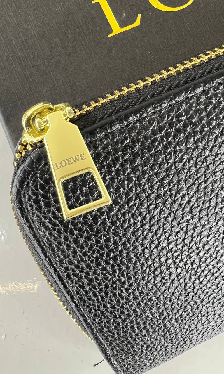 Loewe Anagram Embossed Zip Around Wallet