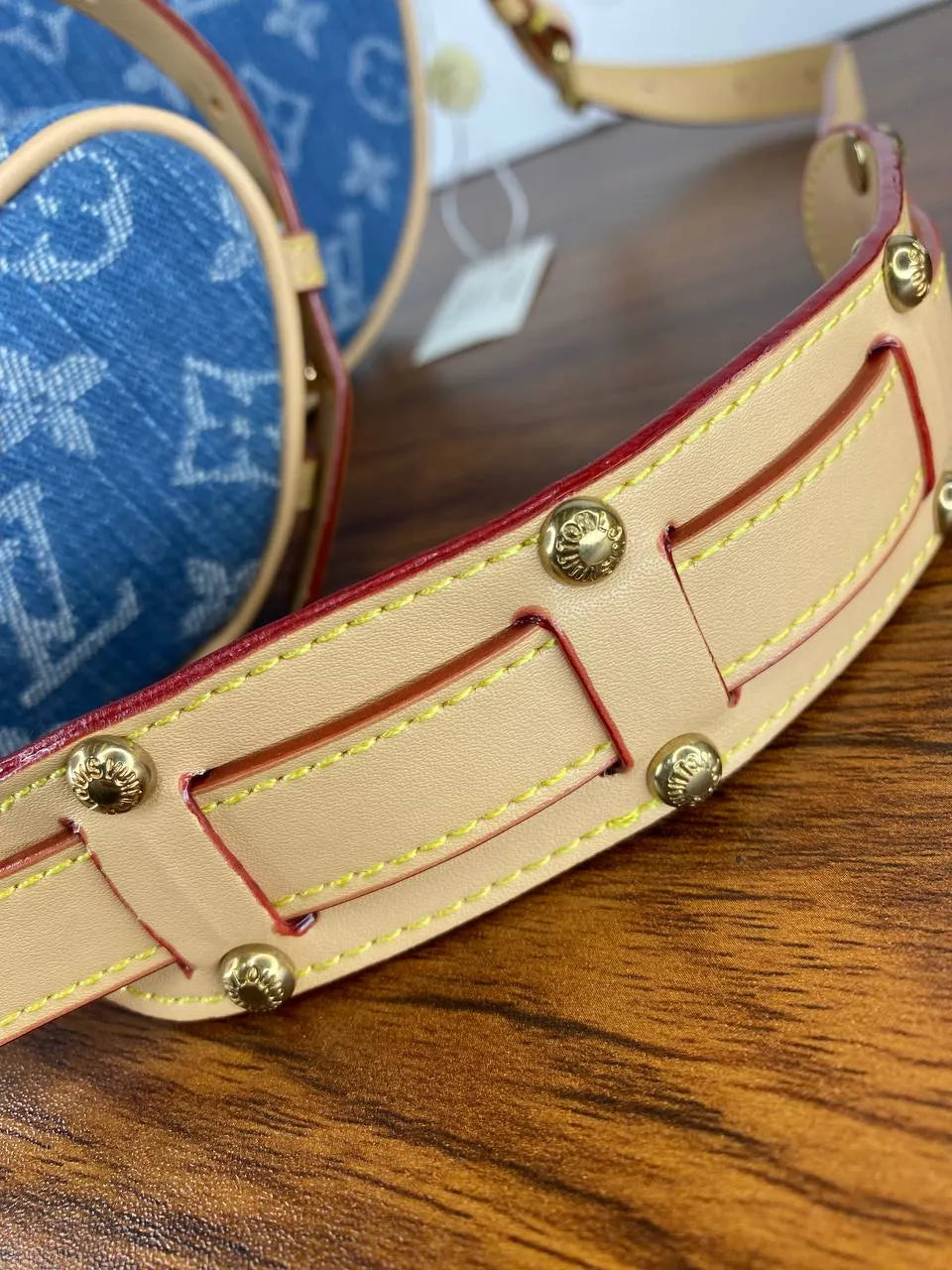 Luxury Monogram Hobo Shoulder Bag Set with Matching Pouch