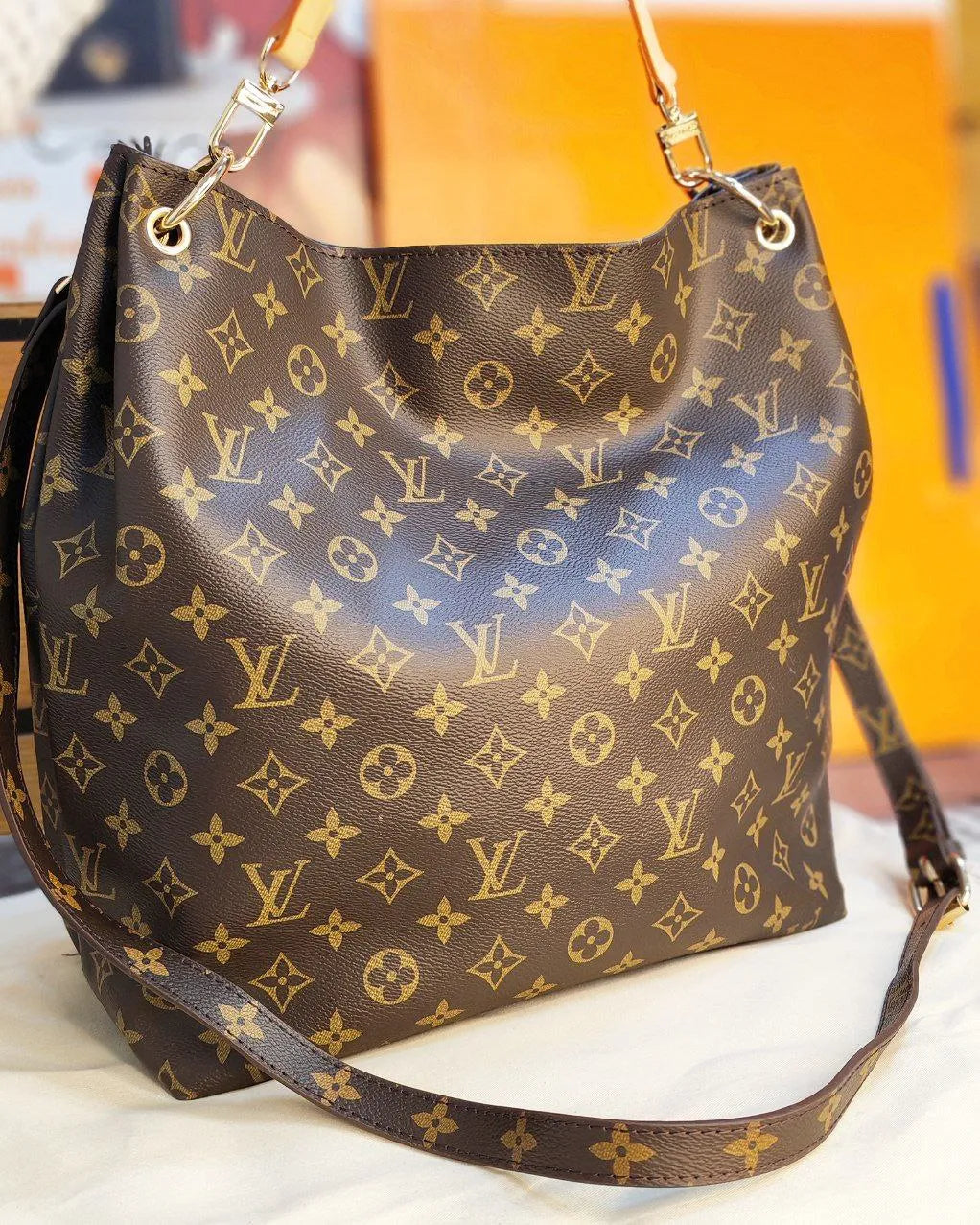 Louis Vuitton Monogram Graceful MM Hobo Bag