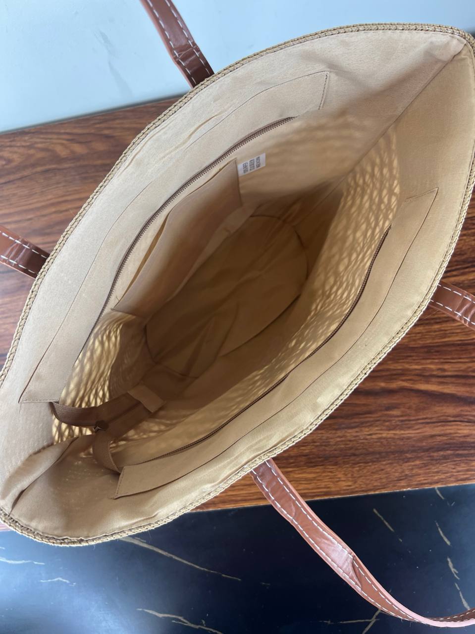 Loewe Woven Straw Tote Bag & Sun Hat Set